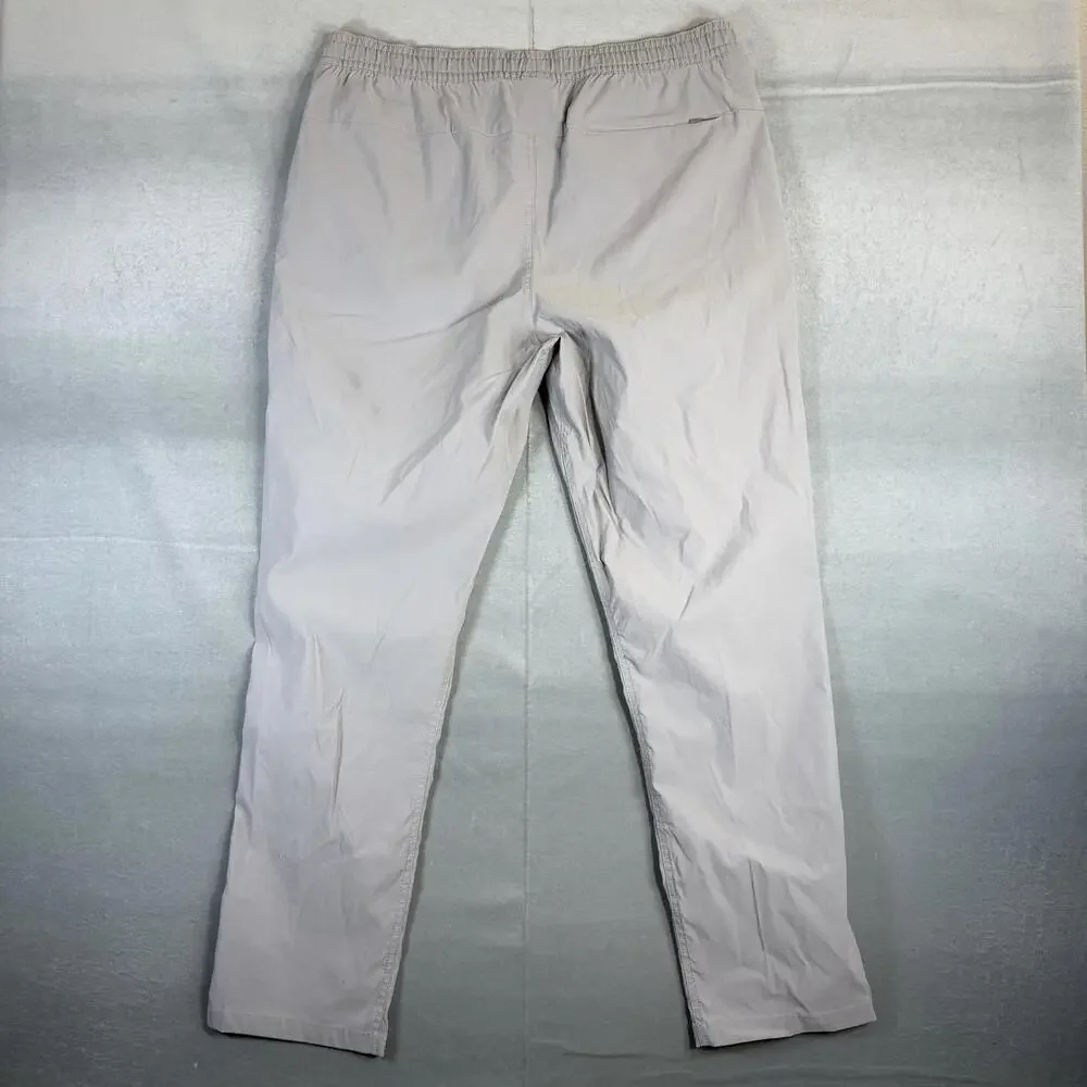 The North Face Sprag Adventure Pants Men Large Gray Pull-on Nylon Tech Outdoor